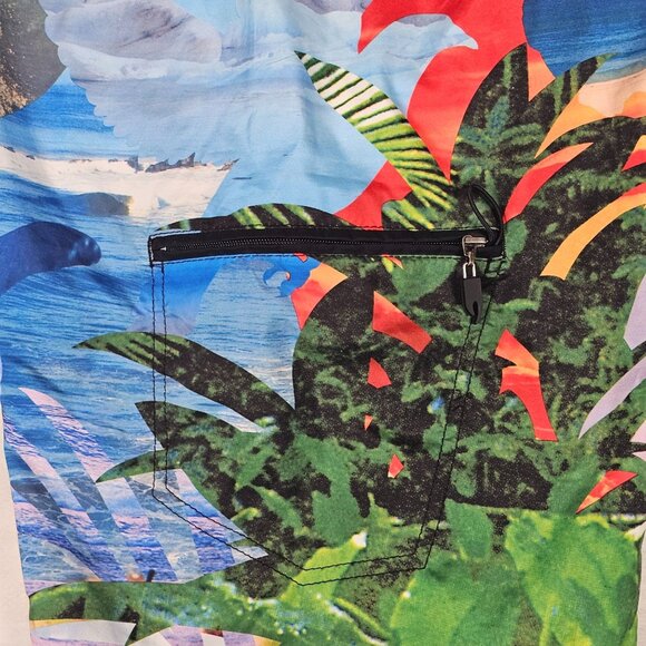 Ripcurl Mens Tropical Island Print Board shorts Size 34 - Picture 9 of 13